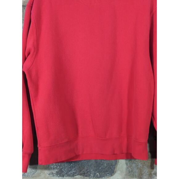 Ball State Cardinals Sweatshirt Woman's‎ Medium Red 1/4 Zip Sporty Academia - Picture 8 of 12